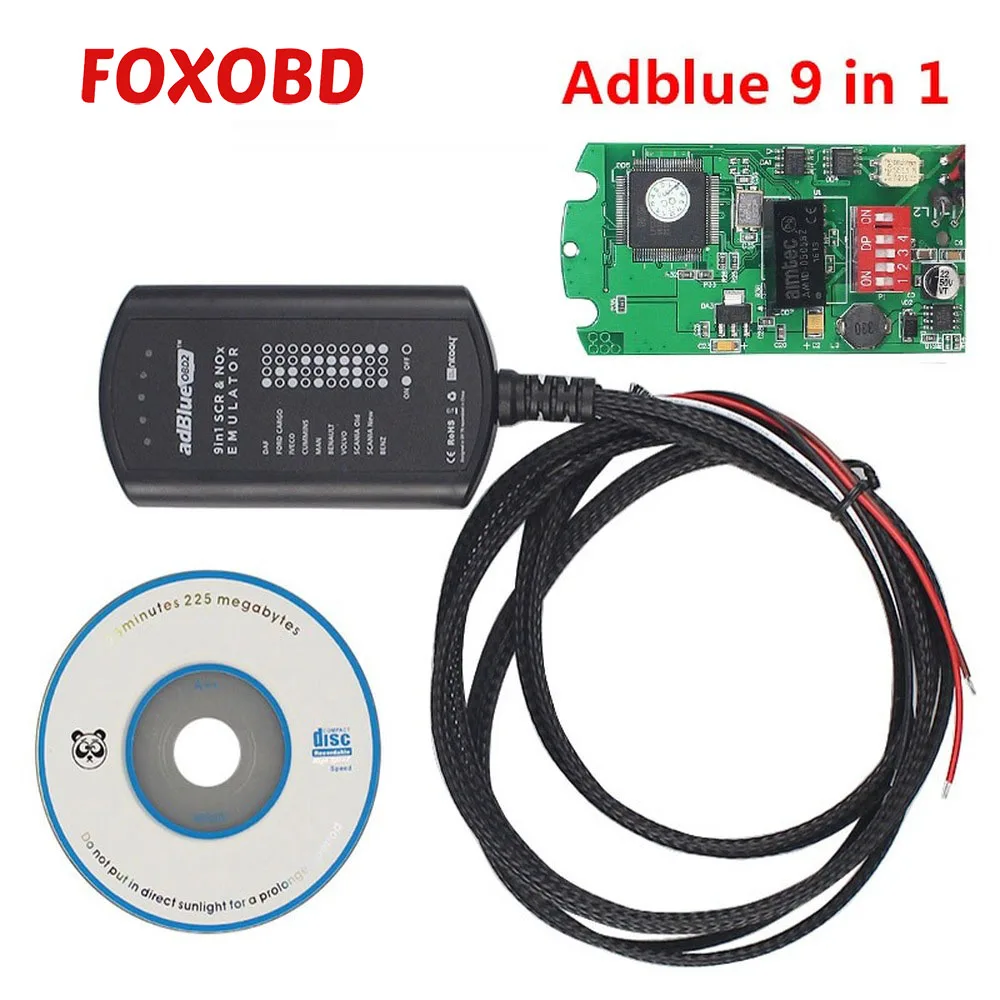 2019 Акция Adblue 9 в 1 A & B выбрать универсальный AdBlue Эмулятор не нужно никакого