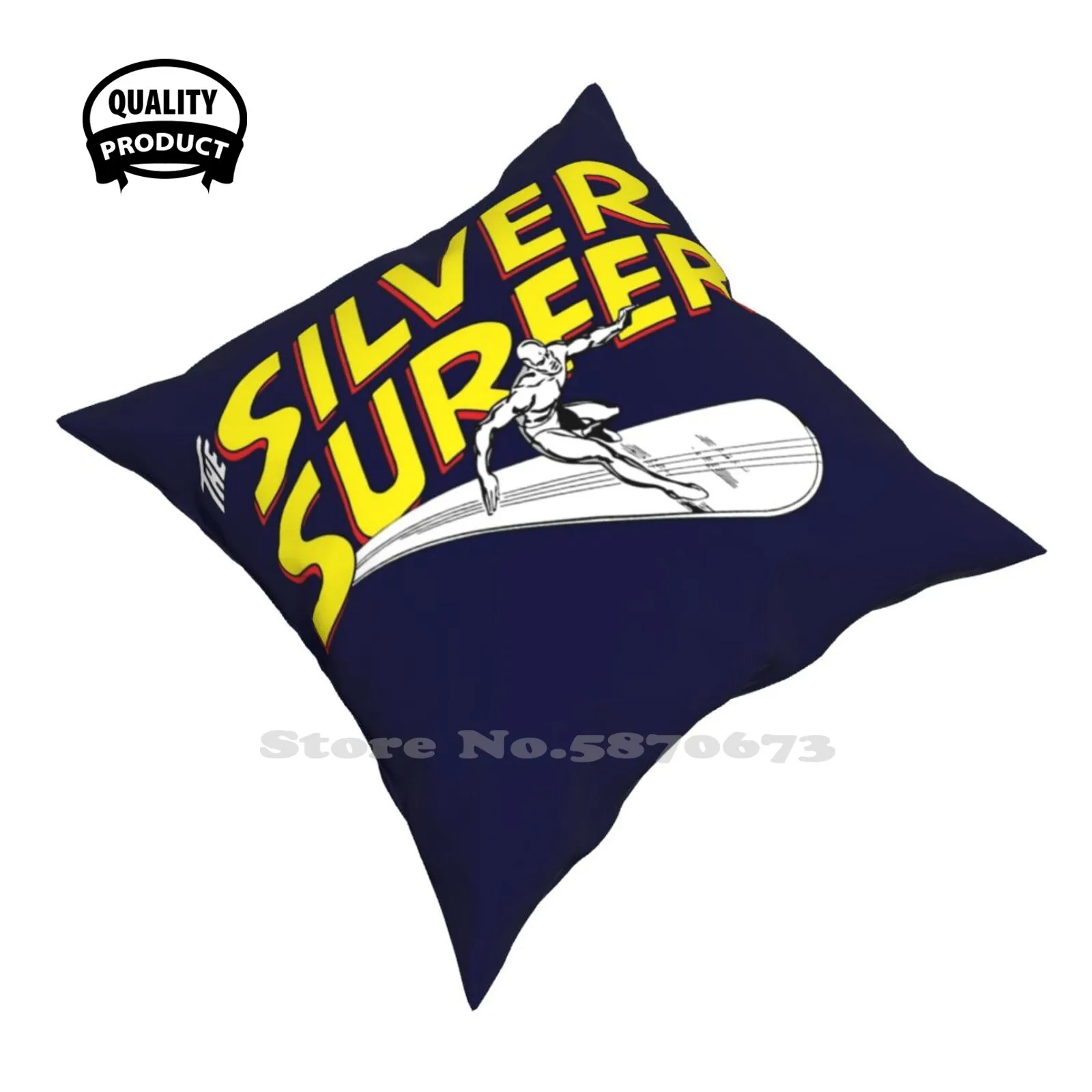 Классический чехол V2 для подушек украшение дома в спальню серебряный