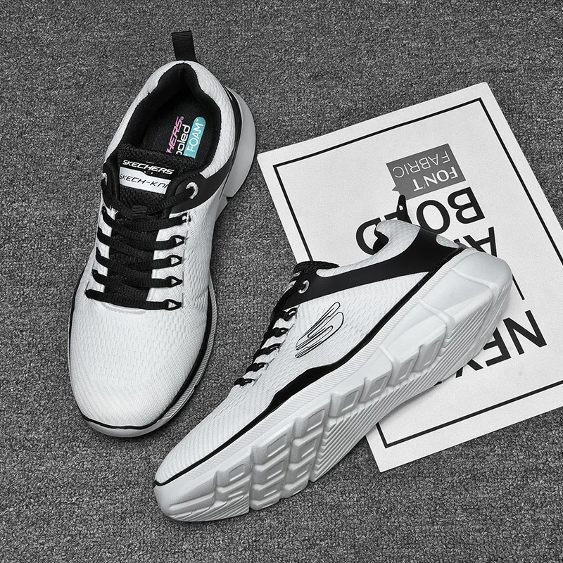 

Summer Man Sport Shoes 2021 Running Black White Gym Men Shoes Brand Mens Sports Trainers Light Weight Walking Jogging Shoes Boys