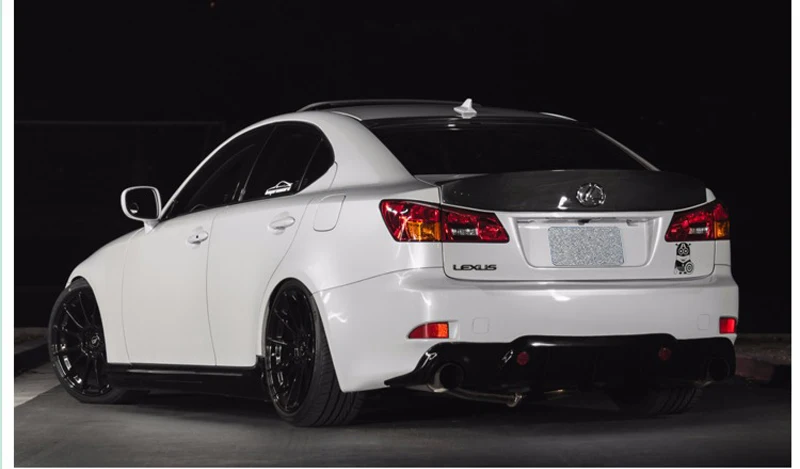 Задний багажник из углеродного волокна утиный спойлер заднее лобовое стекло