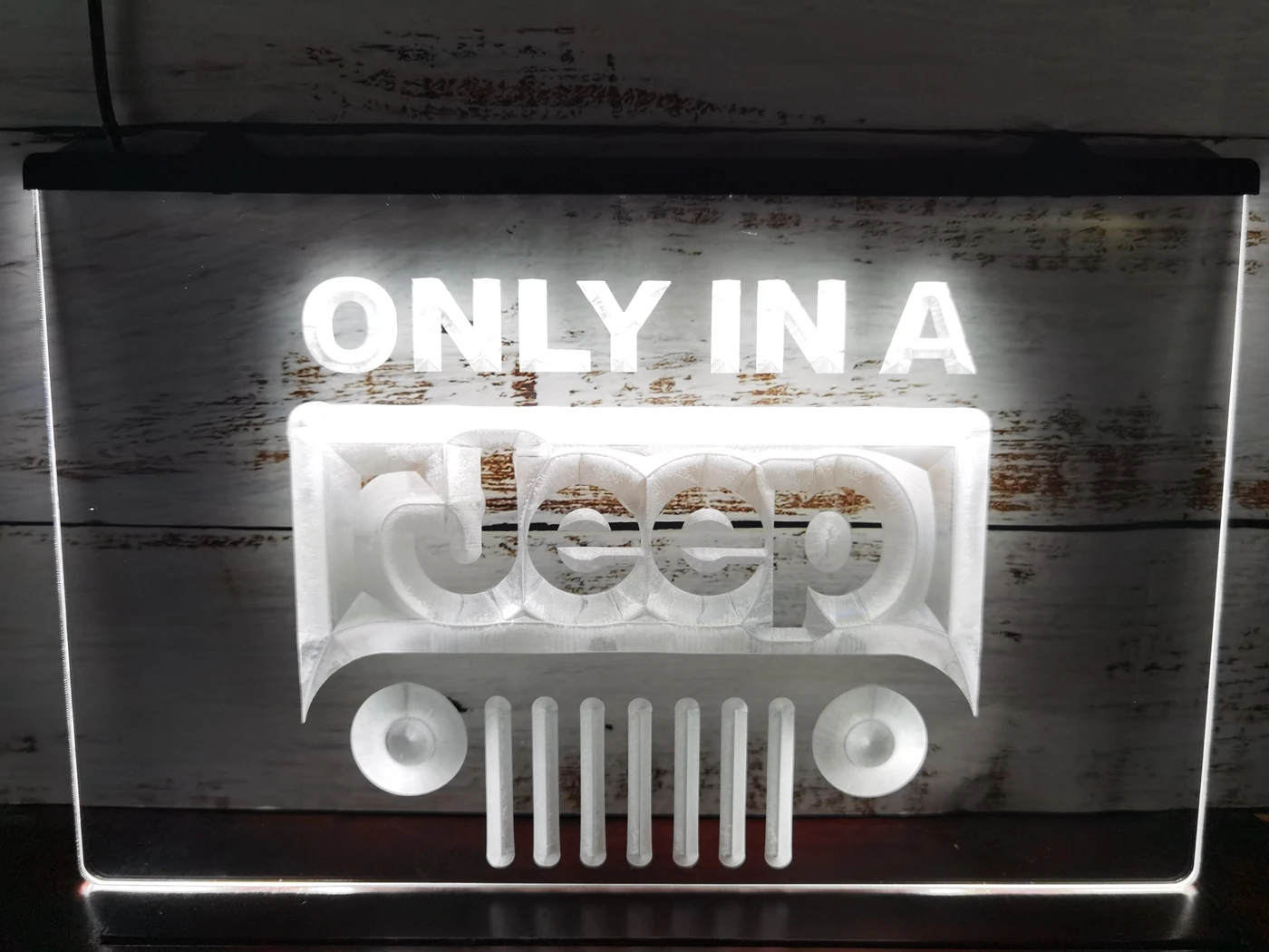 D134 Only In A Jeep Led Neon Light Sign | Дом и сад