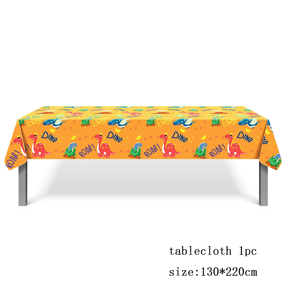 Одноразовая крышка стола для детского дня рождения 132*220 см с изображением