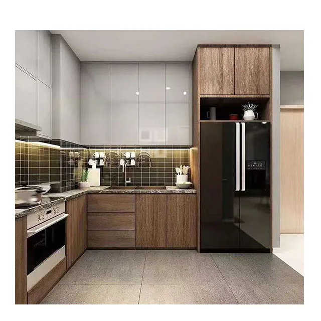 Стандарт austgalia глянцевый лак кухонный шкаф | Строительство и ремонт