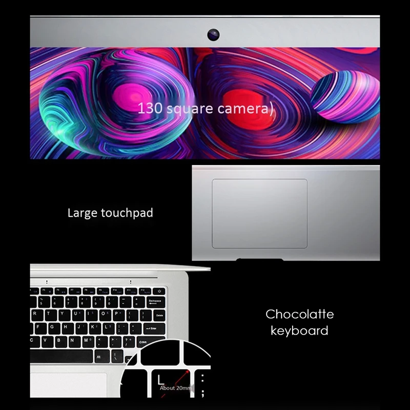 

14-inch Notebook Computer 4G Memory Quad-core Super Z8350 Ultra-thin Gaming SSD Operating System Windows10