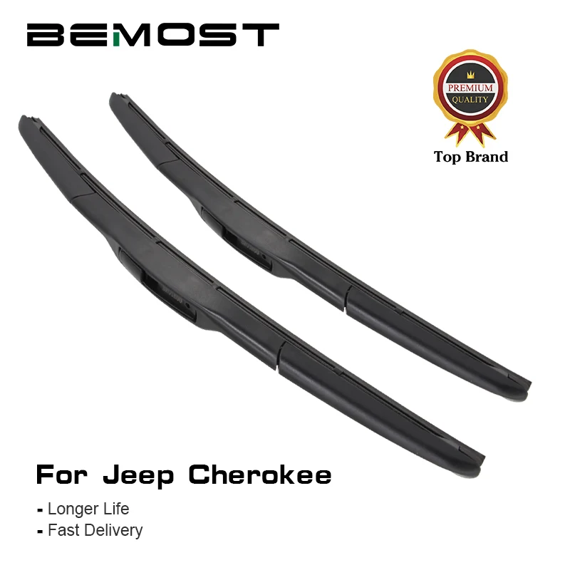 

BEMOST Car Windshield Wiper Blades For Jeep Cherokee ,2001 2002 2003 2004 2005 2006 2007 2008 2014 2015 2016 2017 2018 U Hook
