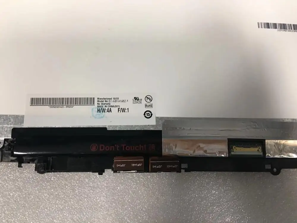 Бесплатная доставка Ассемблея дисплея с сенсорным экраном 14 дюймов с рамкой 1920 x 1080 для Lenovo Yoga 500-14IBD 80N4 80N5 500-14ISK 80R5.