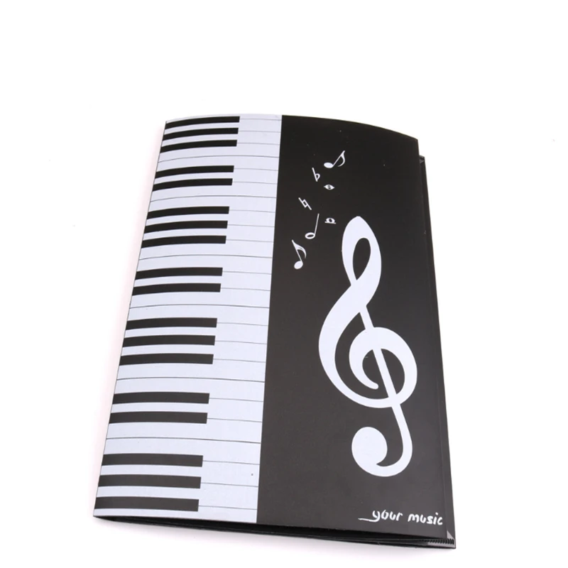 

Складной музыкальный лист Держатель папки А4 Размер расширенный фортепиано оценка файл папка счет хранения Организатор музыкальные аксесс...