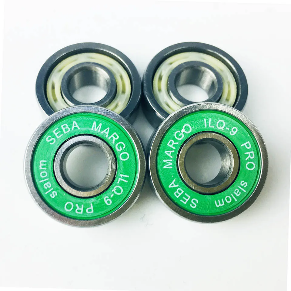 16 шт. высокоусиленные стальные подшипники для роликовых коньков|skate bearings|ilq-9
