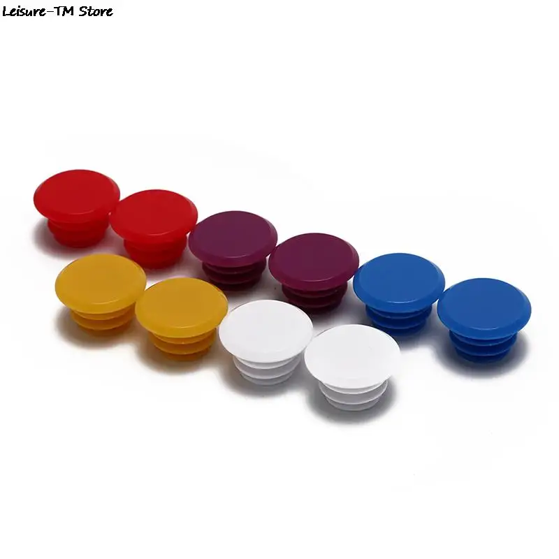 1 пара велосипедная дорога MTB Ручка Бар конечный замок-на заглушки пластиковая