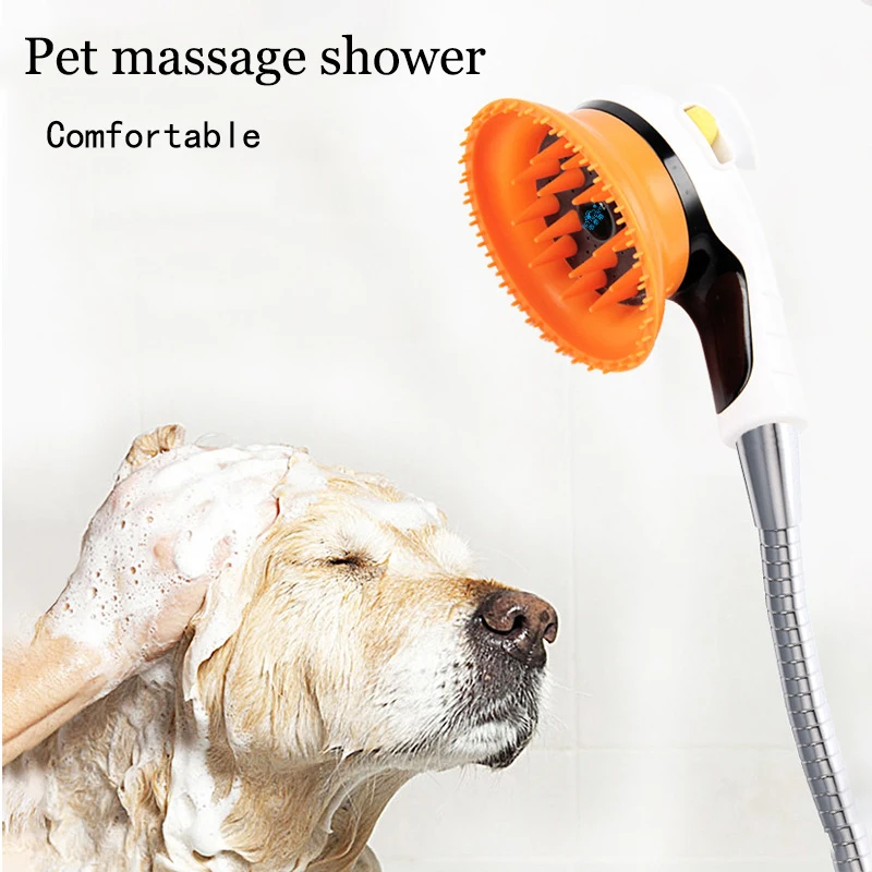 Насадка для душа WK0001 собак и кошек распылитель из силикагеля массажная расческа