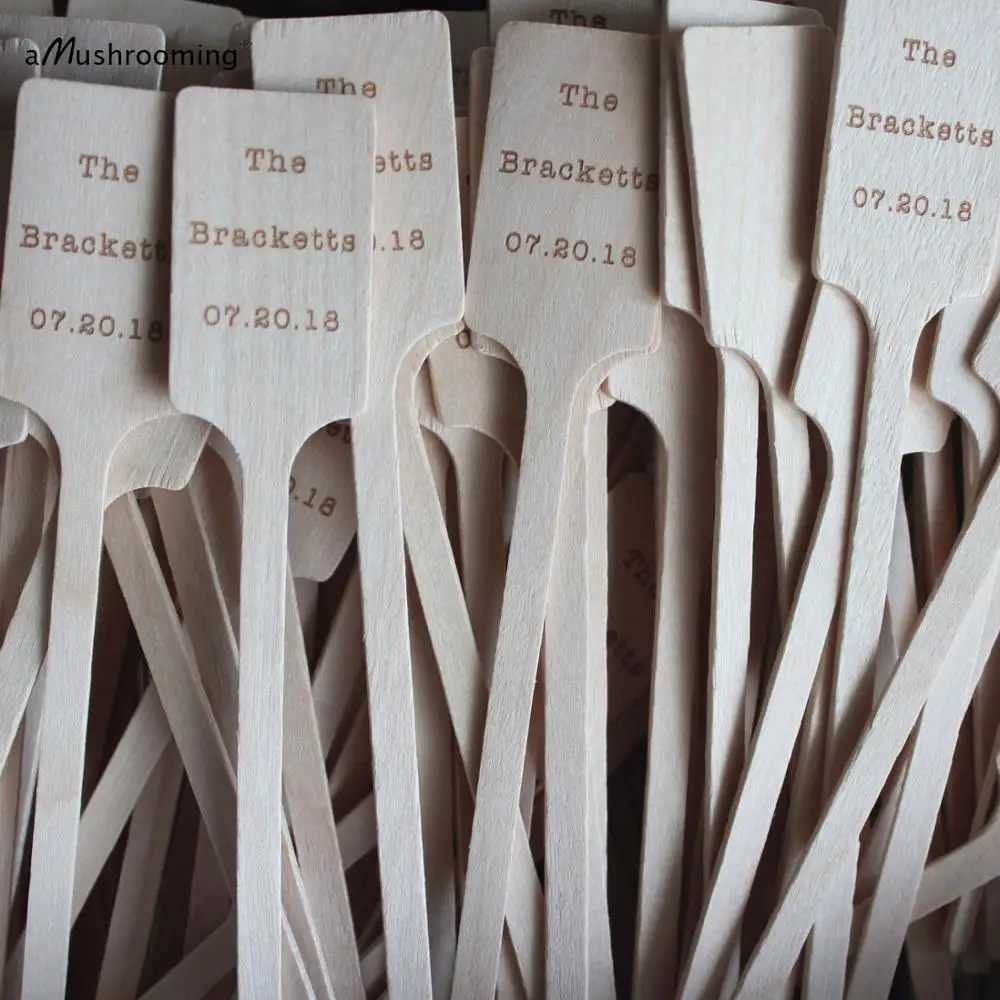 100 персонализированные коктейльные палочки для празднования юбилея вечерние