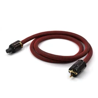 hi end fp 3st20 pure copper schuko power cable for audio equipment eu ac power cord 1 5m
