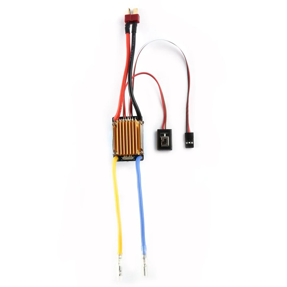 Hot Sale Waterproof OCDAY 3S 60A Brushed Motor ESC Electronic Speed Controller Without Fan Fits For Tamiya 1/10 RC Car | Игрушки и хобби