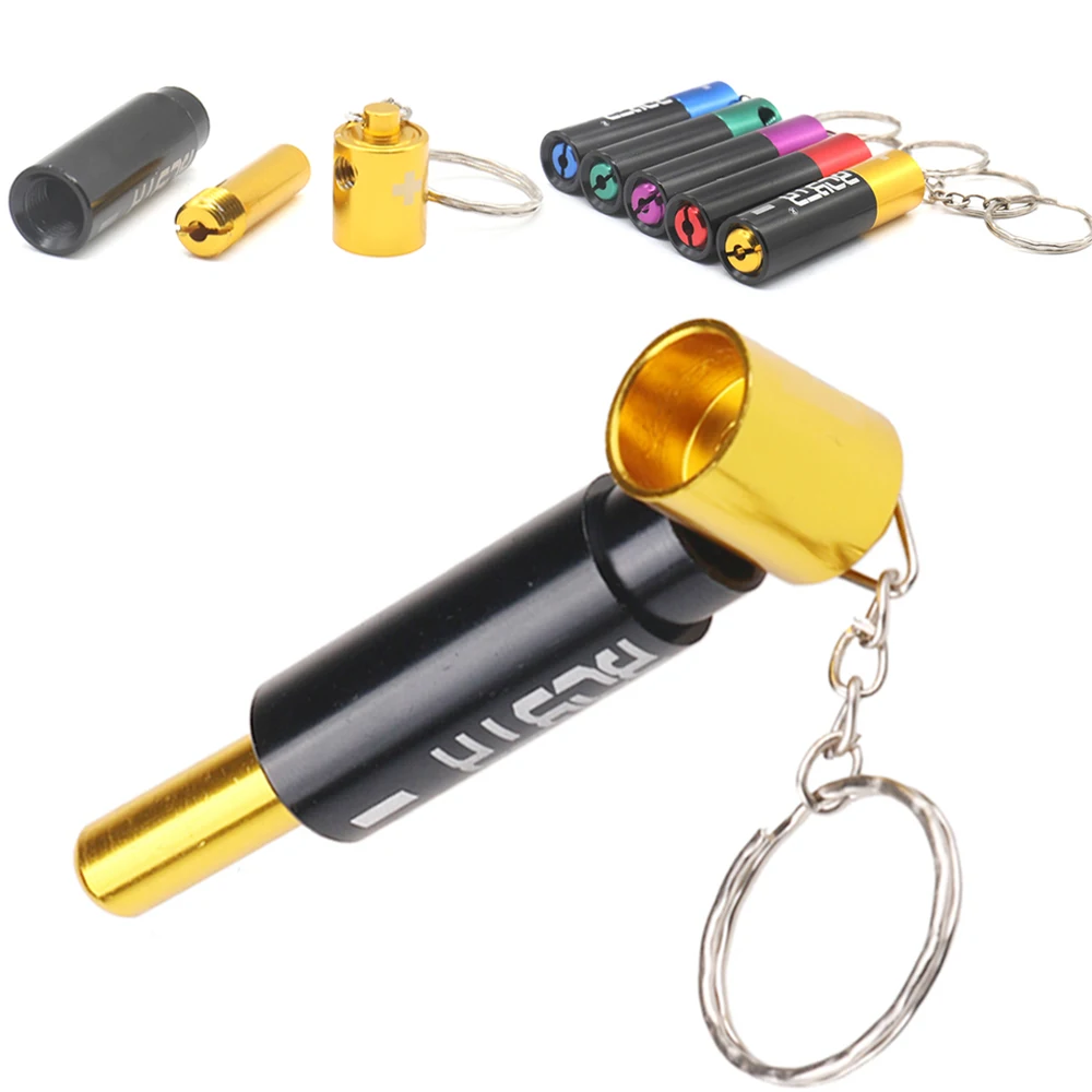 

1Pcs Battery Shape Tobacco Pipe With Keychain Smoking Metal Pipes Herb Smoke Smoking Cigarette Accessories Pipas Fumar Hierba