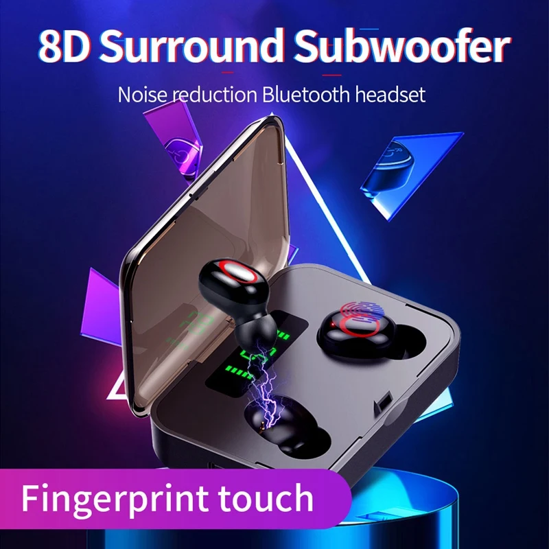 A1S TWS Bluetooth 5 0 гарнитура стерео наушники беспроводные спортивные для смартфона Xiaomi