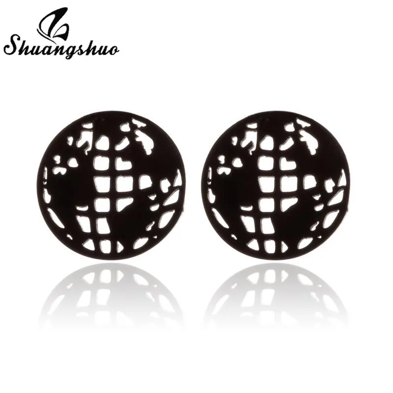 Серьги-гвоздики Shuangshuo в стиле бохо для мужчин и женщин крошечные серьги панк