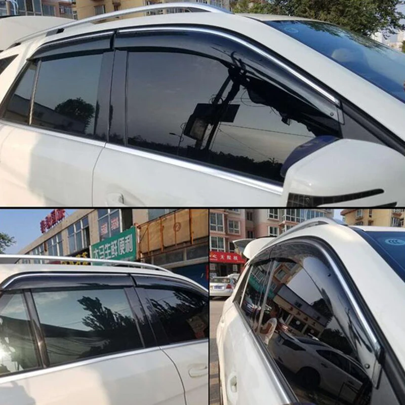 CEYUSOT сплошные оконные Щит чехол Mercedes GLE350 GLE450 оконный козырек 2019 2020 BENZ GLE 4matic
