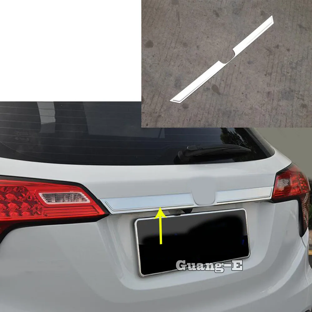 1 шт. декоративная наклейка для крышки багажника из нержавеющей стали |