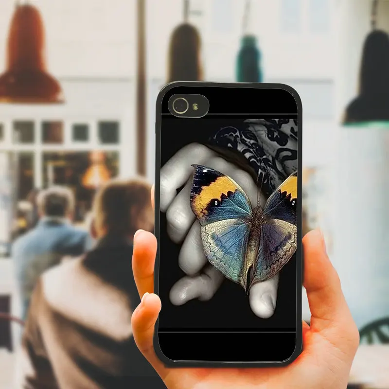 Beautiful Butterfly Fairy Cell Phone Cases Hard Plastic Cover Protect for iphone 8 7 6 6S Plus X XR XS 11 Pro Max 5S 5 SE 4 4S | Мобильные