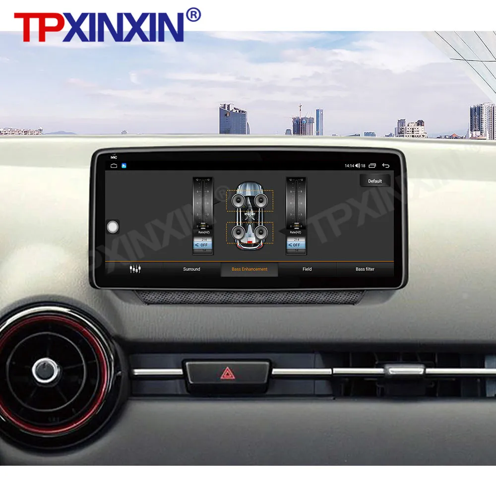 저렴한 안드로이드 10 6 + 128G ROM 마즈다 Cx-3 2018 + 자동차 라디오 플레이어 멀티미디어 GPS 네비게이션 스테레오 Headunit 무선 Carplay