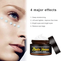 snake venom eye cream dark circle eyes bags fat granule remover face srerum anti agingpuffiness moisturizing eye care tslm1