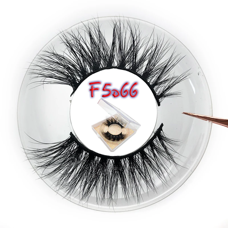F5D66 Mikiwi Maquillaje 5d норковые ресницы «maquiagem» макияж блестящий чехол длинные драматические макияж ресницы натуральные Стили 3D искусственный лахес Cils - Цвет: F5D66