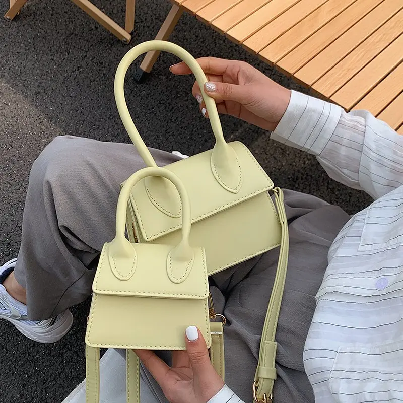 

Mini Purses and Handbags For Women 2021 Crossbody Bag Famous Brand Totes Luxury Designer Hand Bags Summer Simple Shoulder Sack