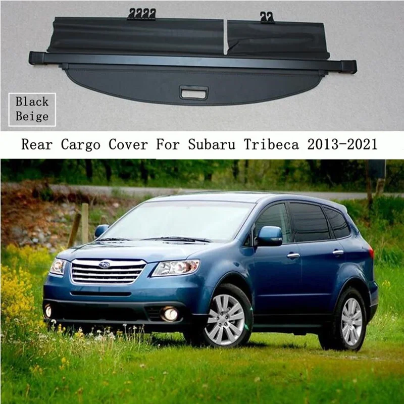 

Rear Cargo Cover For Subaru Tribeca 2013 14 15 16 17 18 19 2020 2021 Privacy Trunk Screen Security Shield Shade Auto Accessories