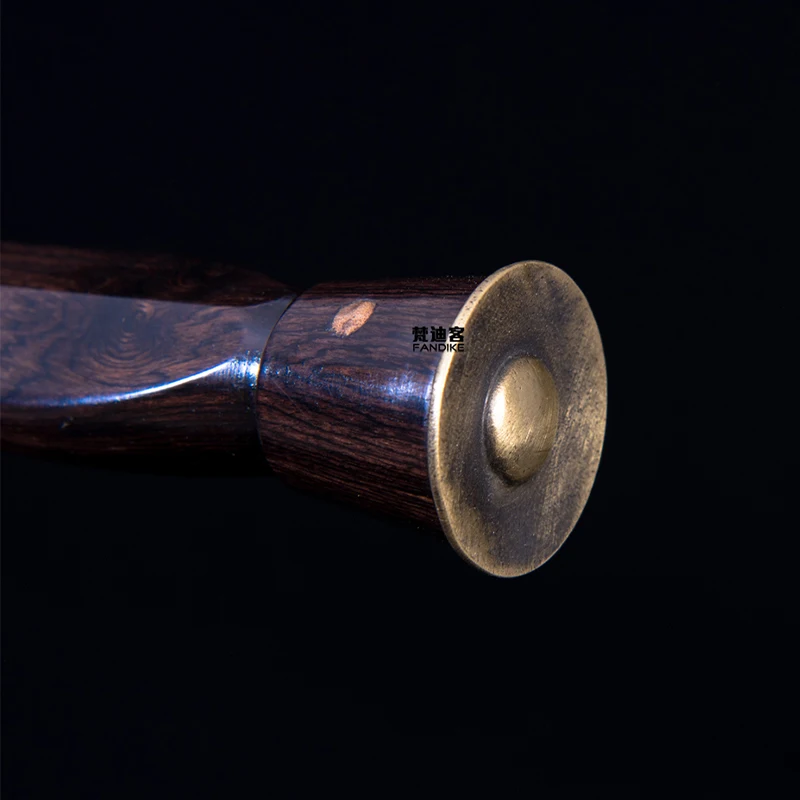 

Handmade folded steel Chinese sword Pure copper fittings Eight double groove Qin and han dynasties of the sword sharp knife