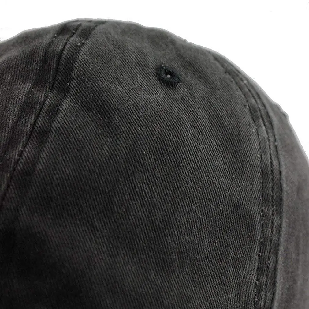 

Unisex Cuba Flag Shark Letter Vintage Jeans Baseball Caps Adjustable Snapback Cap Black