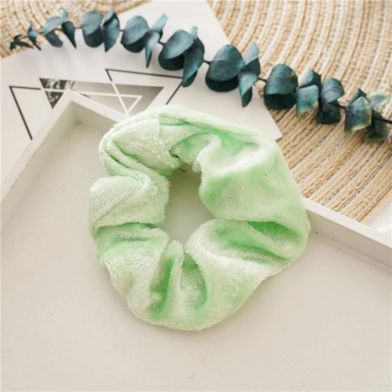 

12pcs/set Velvet Scrunchies Women Candy Color Elastic Hair Rubber Bands Girls Sweet Ponytail Holder Hair Ring Rope High Quality