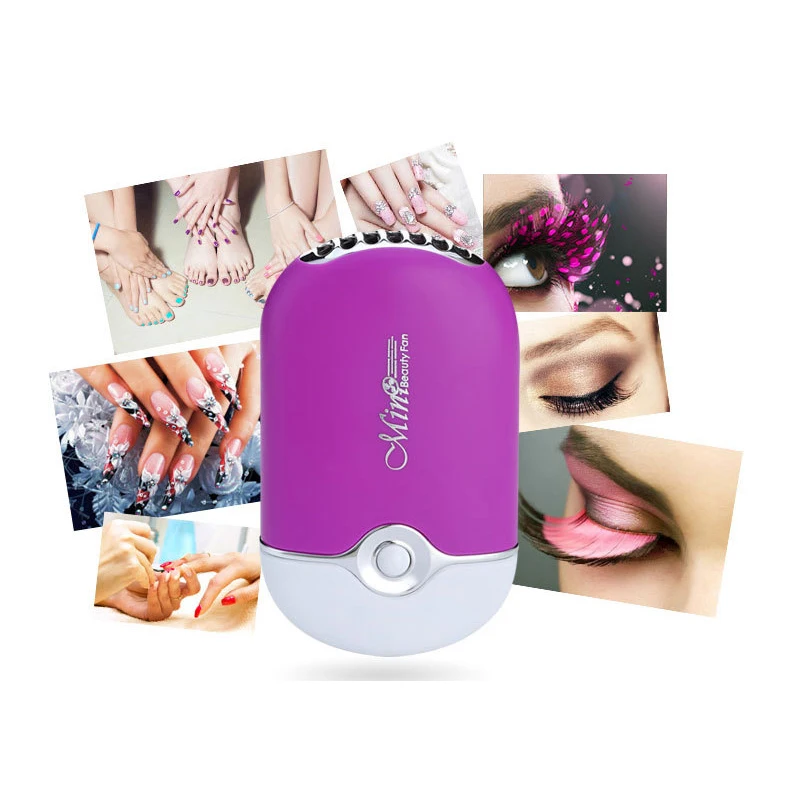 Мини USB фен для ресниц Кондиционер вентилятор приклеенные ресницы специальный