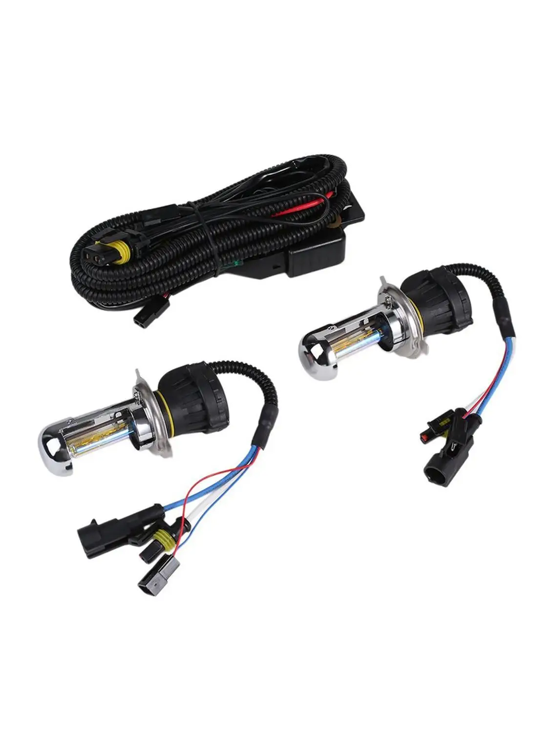 

Пара 55W H4-H/L HID сменная лампа Одиночная лампа для мотоцикла все цвета