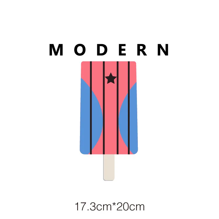 Термоклейкие нашивки с надписью на одежду Симпатичные мороженым