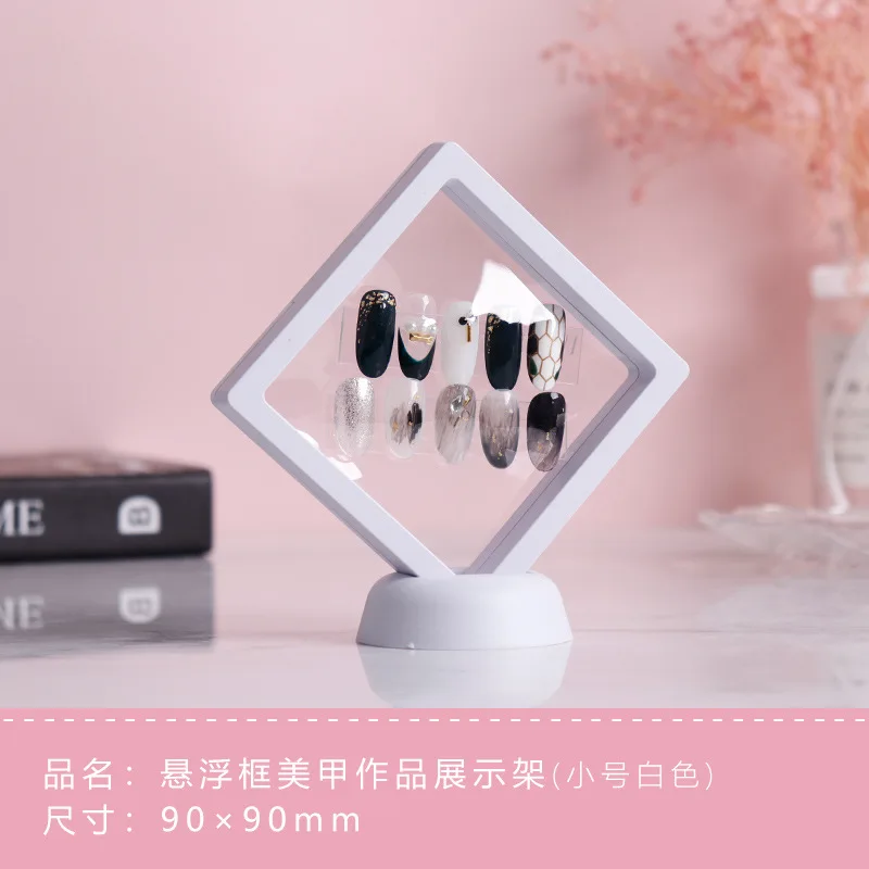 VIP 25PC PE suspension frame Nail model display photo Color card stand Jewelry hanging | Красота и здоровье
