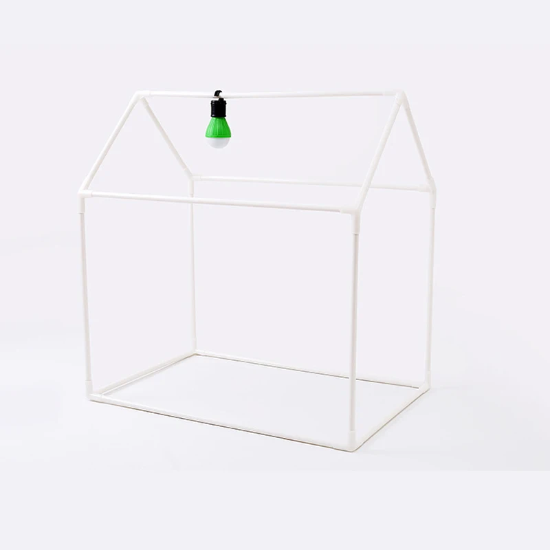 

Winter Warm Cat Bed Foldable detachable Small Cats Tent House Kitten for Dog Basket Beds With Light Cute Cat Houses