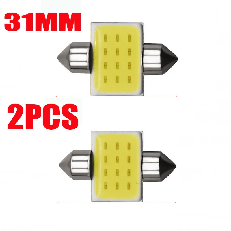 

Promotion c5w c10w led cob festoon 31mm 12v car lamps license plate interior reading light 6500k 12smd