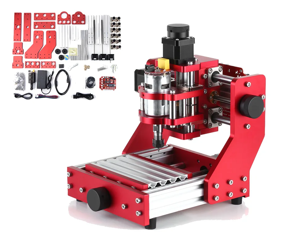 Комплект фрезерного станка для гравировки металла с ЧПУ 1310 цангой ER11 мини