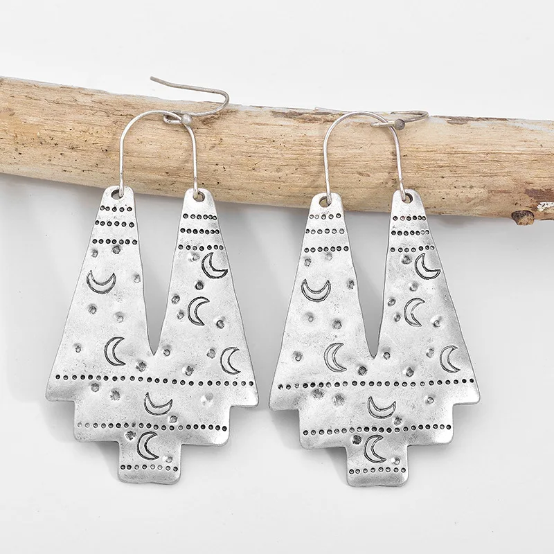 Новые персонализированные ретро серьги в европейском стиле новые панк 2019