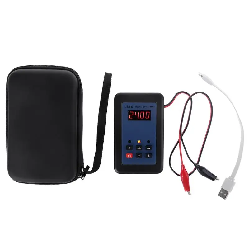 

4-20mA /0-10V/mV Current Voltage Signal Generator Signal Source Calibrator Signal Tester