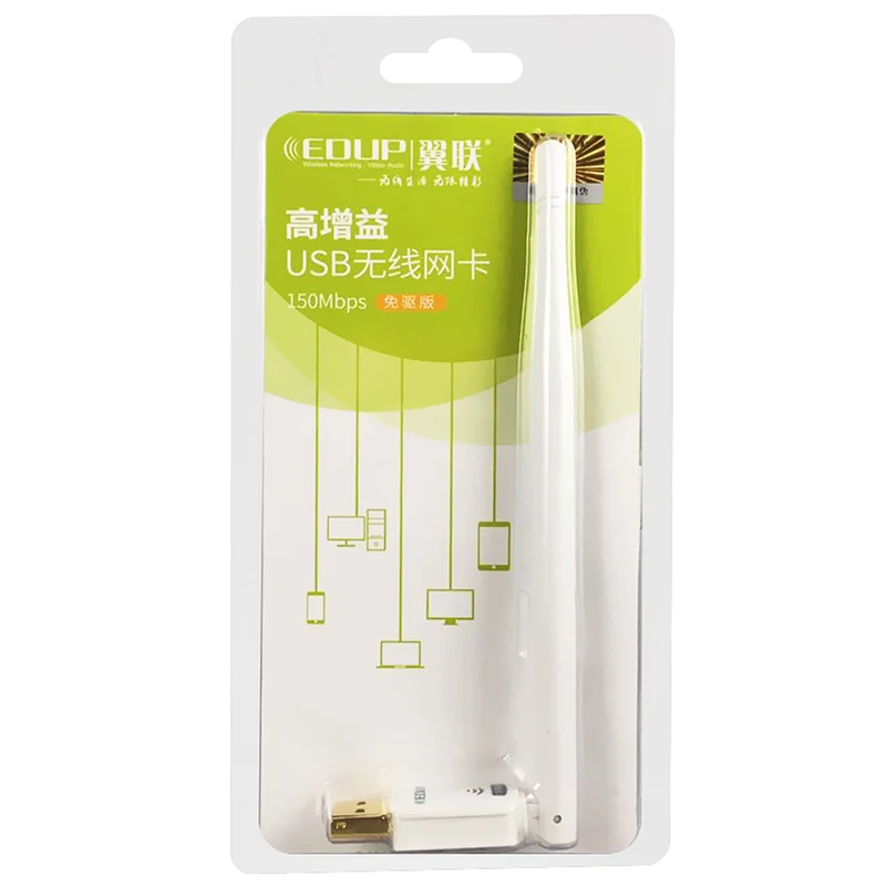 Мини USB Беспроводной Адаптер 2 4 ГГц Drivefree 150 Мбит/с USB2.0 WI FI сетевая карта адаптер