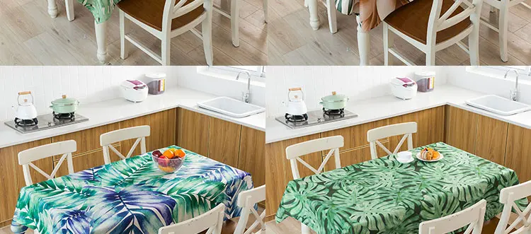 Скатерть тропический банановый лист Водонепроницаемая скатерть toalha de mesa nappe decoracao para casa manteles скатерть