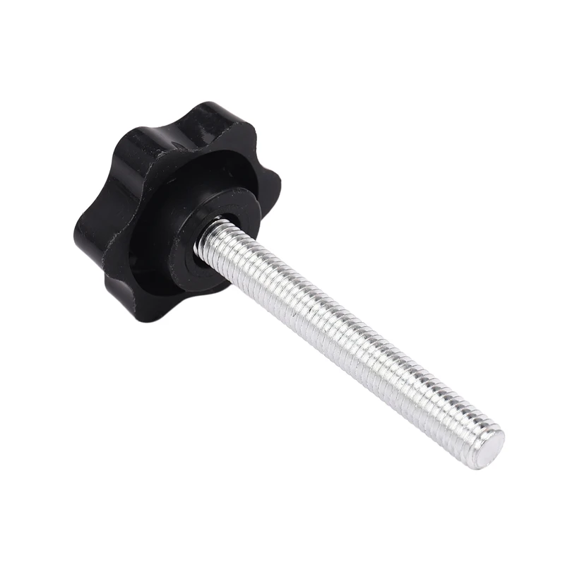 Пластиковый винт с наружной резьбой на головке штатива черной ручкой M8 X 60 мм 2 шт.