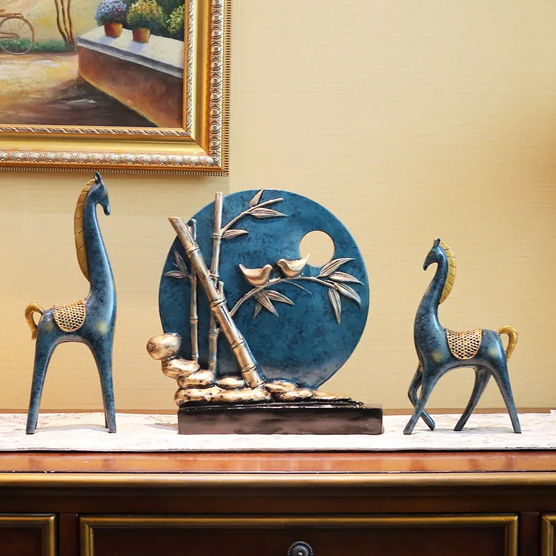 Декоративные украшения в виде оленя из Европейской смолы аксессуары для