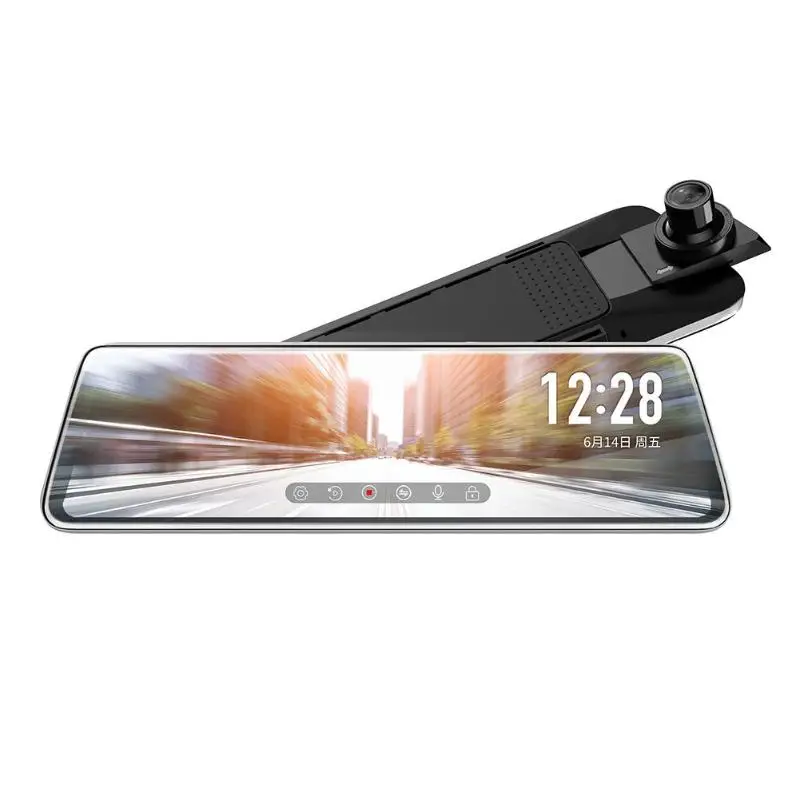 JADO D230 поток медиа зеркало заднего вида DVR камера ADAS Dash Cam 9,3" ips сенсорный экран Full HD 1080P видеорегистратор ночного видения