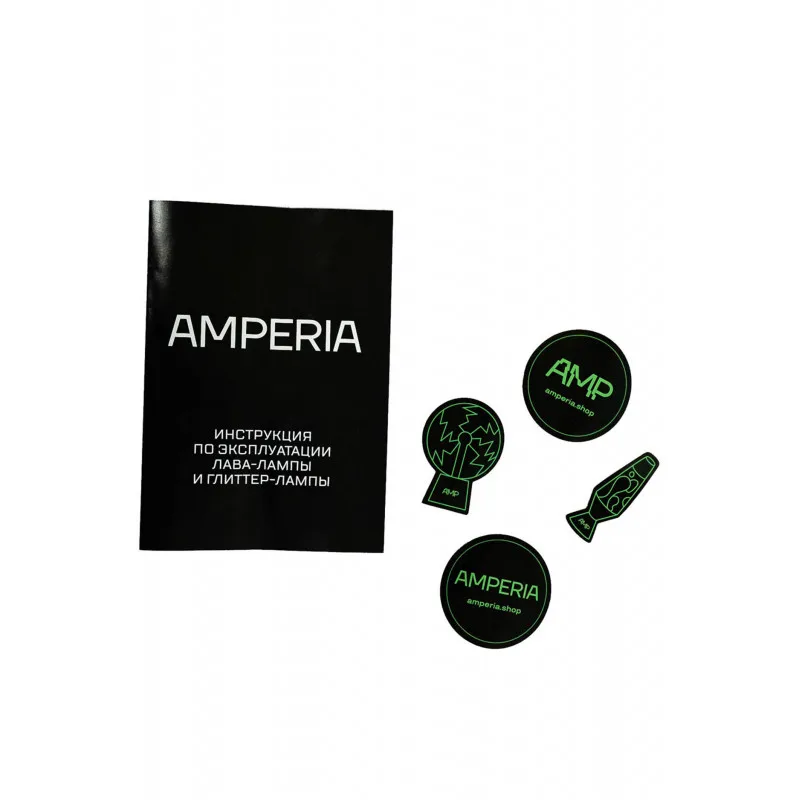 Лава лампа Amperia Rocket Сияние (глиттер) (35 см) | Лампы и освещение