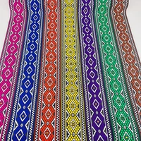 7 yards 5cm woven jacquard ribbon geometric pattern ethnic embroidery webbing lace trim for curtain clothing bag diy farbic