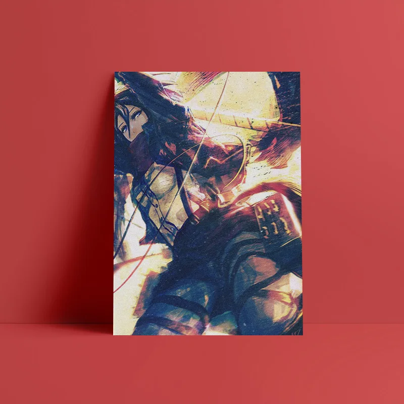 

Home Decor Poster Attack Of Titan Wall Art Canvas Prints Japanese Animation Painting Pictures For Living Room Modular
