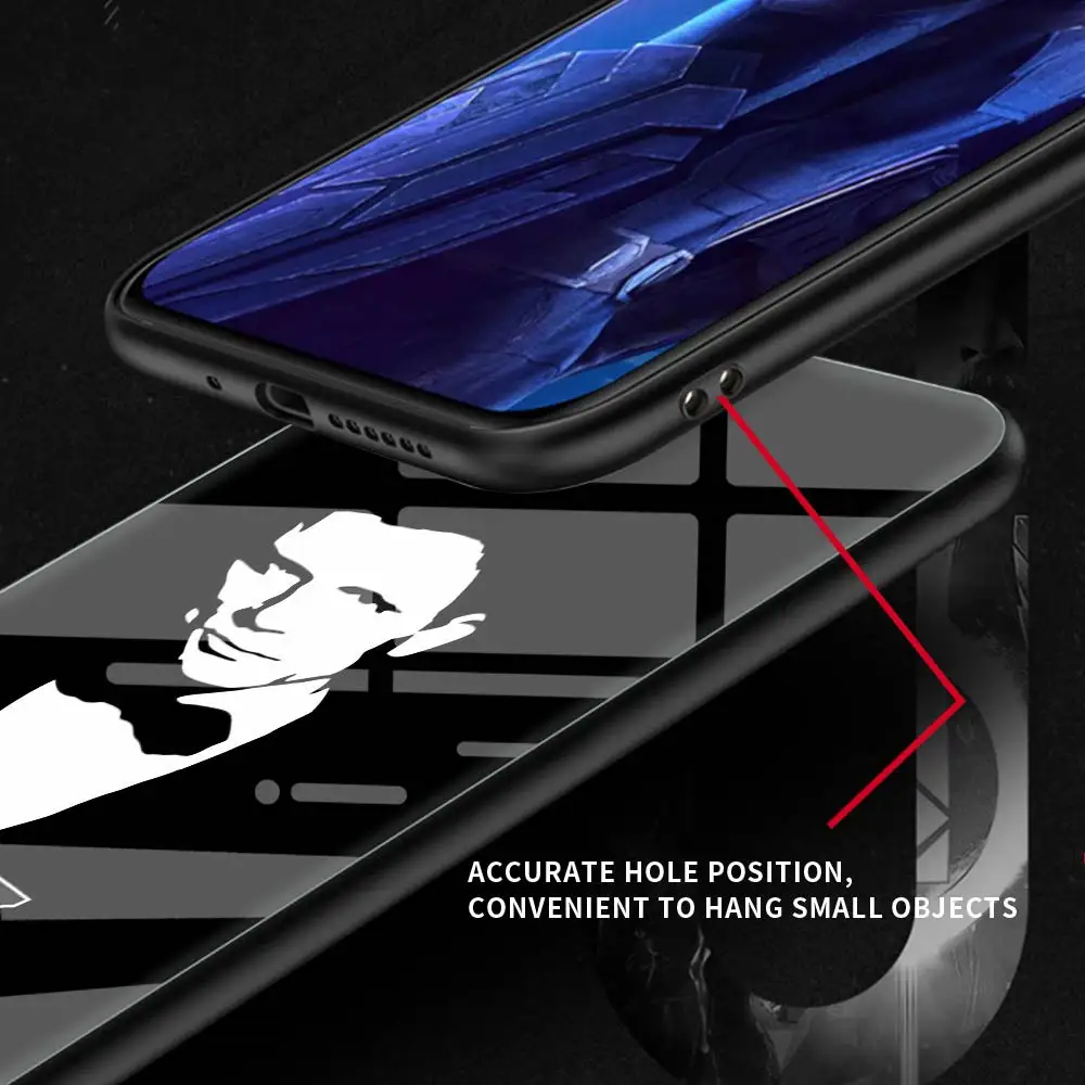 

Phone Case for Samsung S20 FE S21 Ultra S10 S9 S8 Plus Shell for Galaxy Note 20 10 Lite Glass Cover James Fashion bond 007