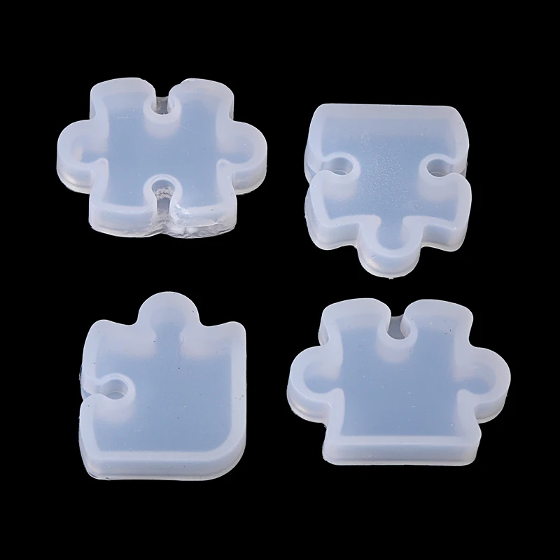4 шт. Нетоксичная форма-пазл из эпоксидной смолы | Украшения и аксессуары